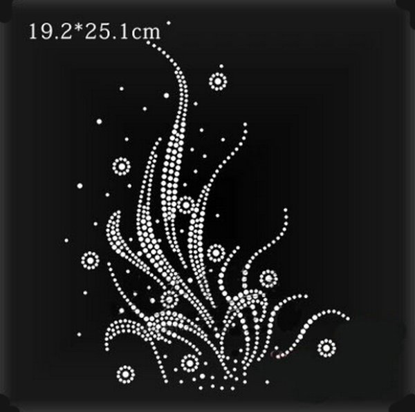 Орнамент из страз