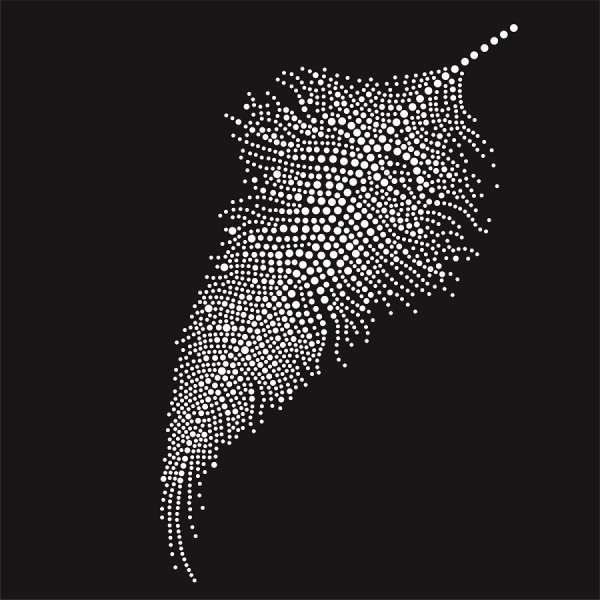 Аппликация из страз