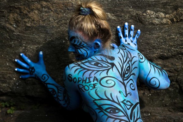 Боди арт роспись по телу