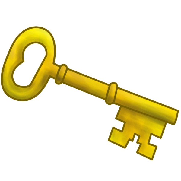 Ключ нарисованный