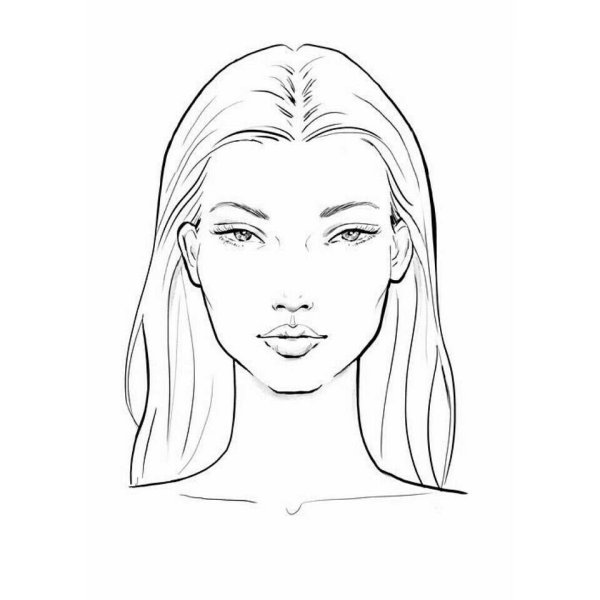 Лицо для макияжа