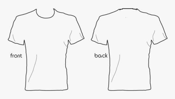 Футболка раскраска для детей