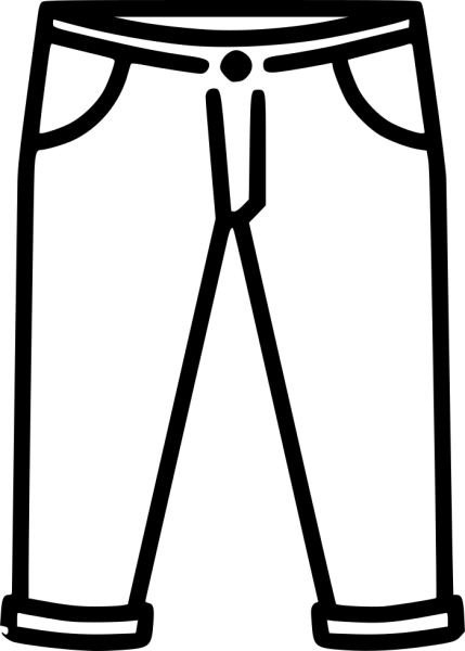 Штаны силуэт