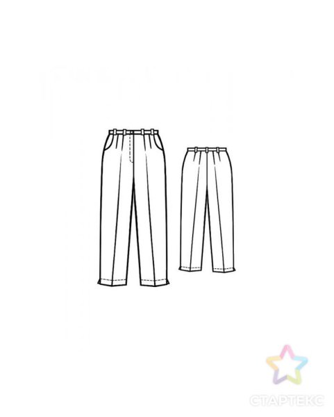 Брюки карандаш