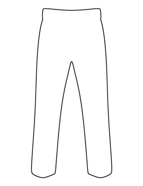 Штаны контур