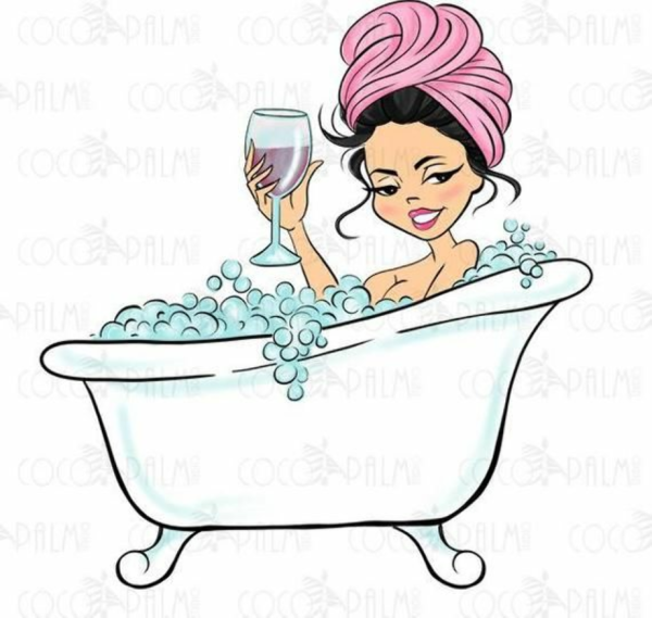 Трафареты для стен в ванной комнате