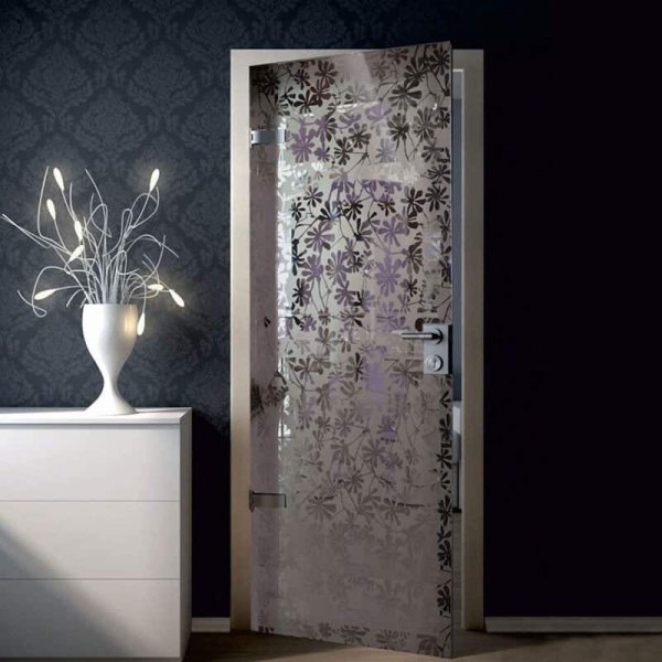 Стеклянные двери межкомнатные