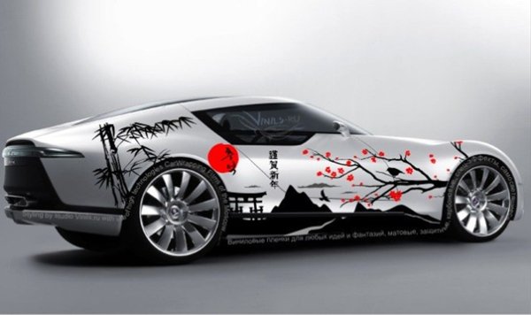 Винилы на машины Япония