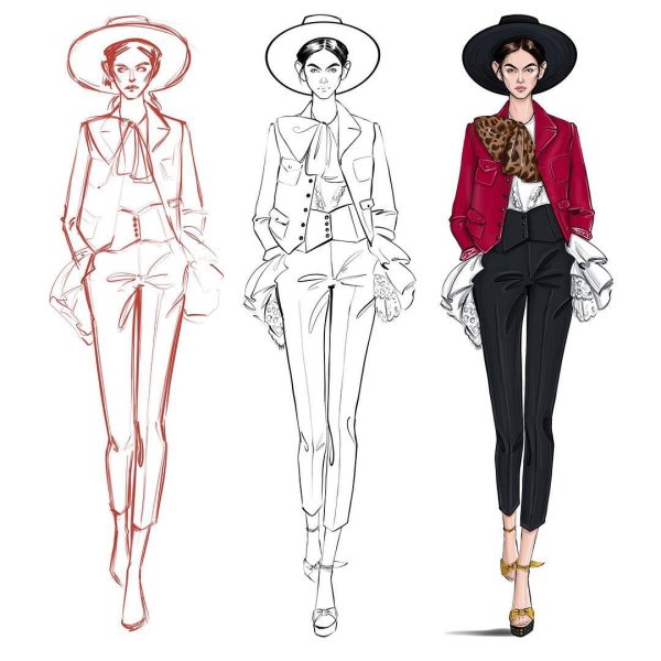 Эскиз модели