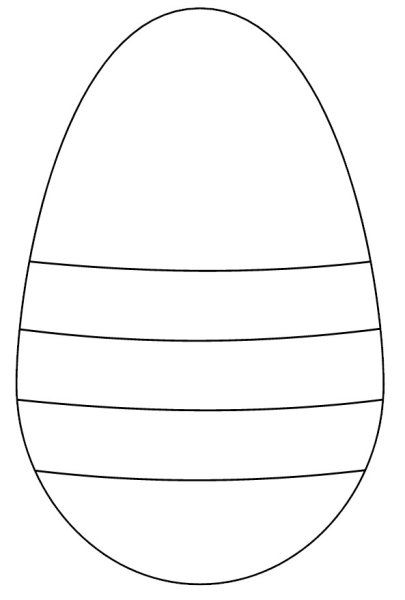Рисование пасхальное яйцо