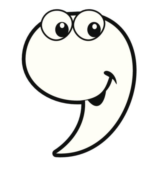 Запятая раскраска