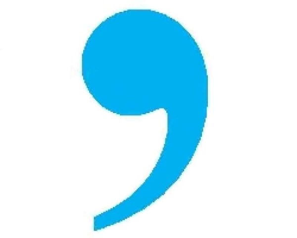 Знаки препинания запятая для распечатки