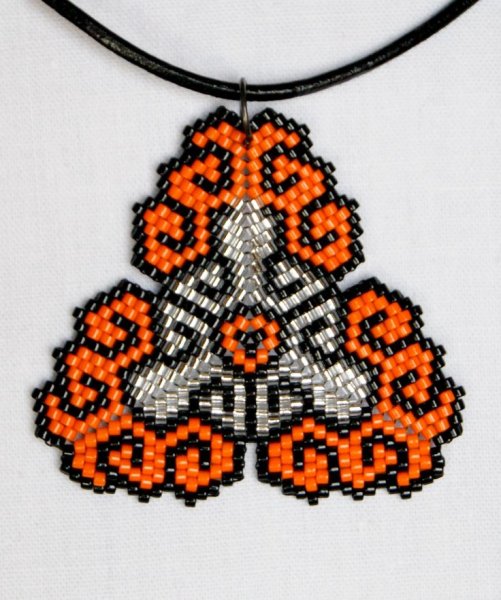 Мозаичное плетение (Пейот) бисером