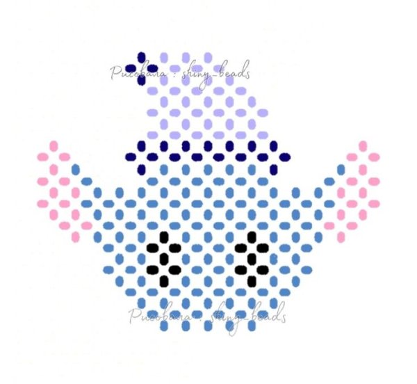 Схемы фигурок из бисера крестиком