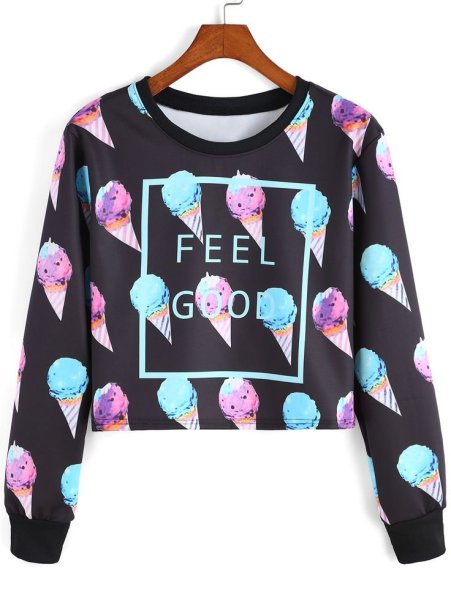 Белая рубашка с принтом