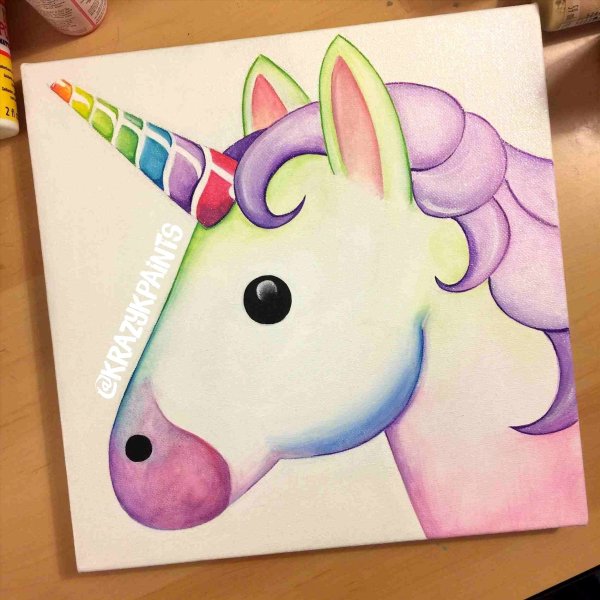 Идеи для рисования единорога