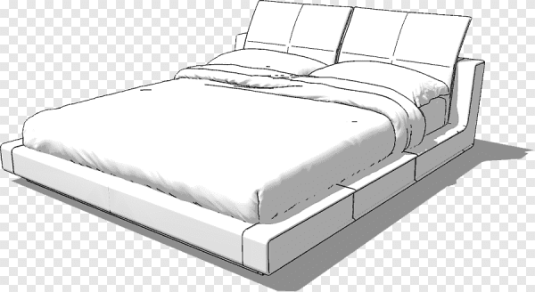 Кровать для срисовки