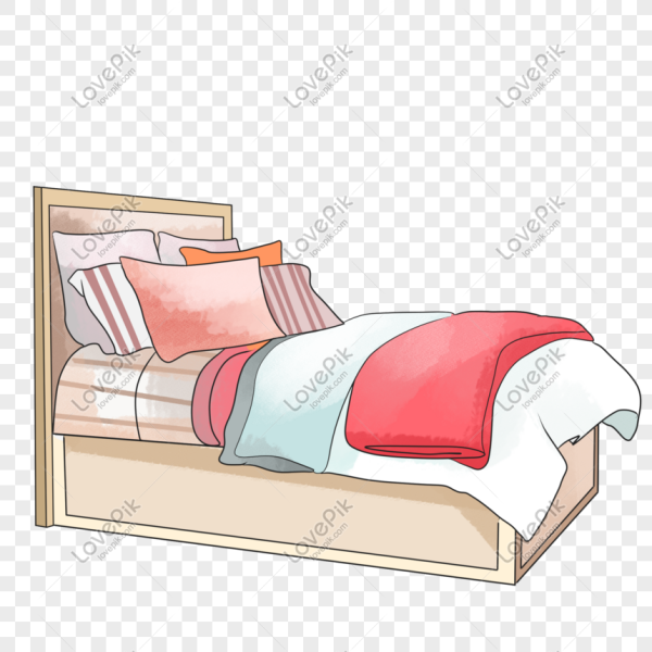 Нарисовать красивую кровать