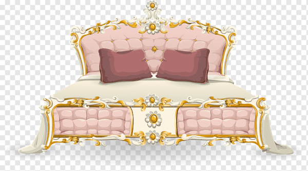 Кровать раскраска для детей