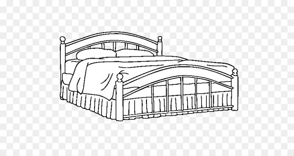 Нарисовать кровать