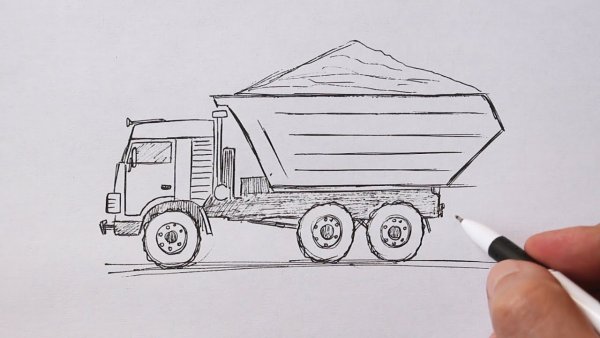 Раскраски для мальчиков строительная техника