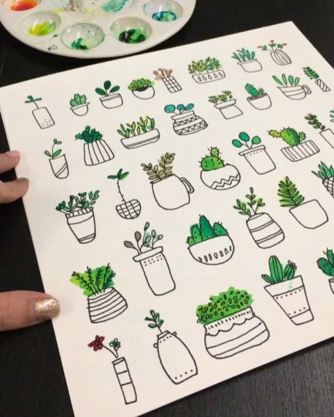 Украшения для скетчбука