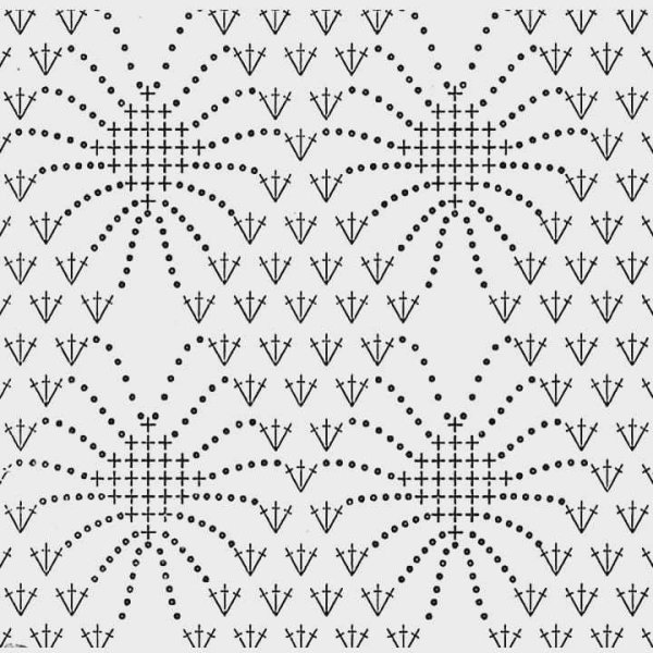 Пуловер женский спицами ромбы ажурные со схемами