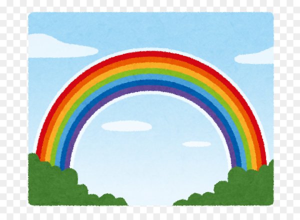 Радуга картина