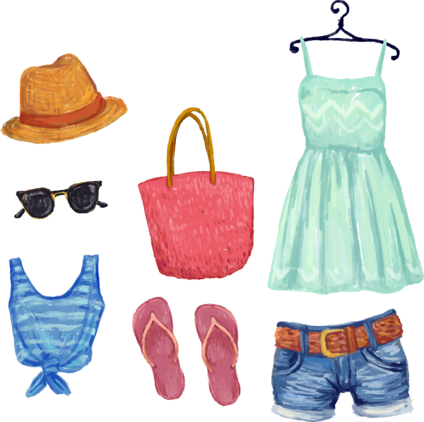 Рисунки одежды