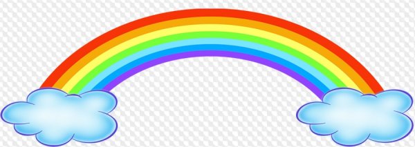 Радуга для оформления детского сада