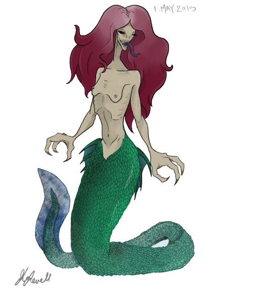 Виктория Фрэнсис картины Русалка