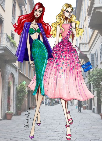 Принцессы в современных нарядах