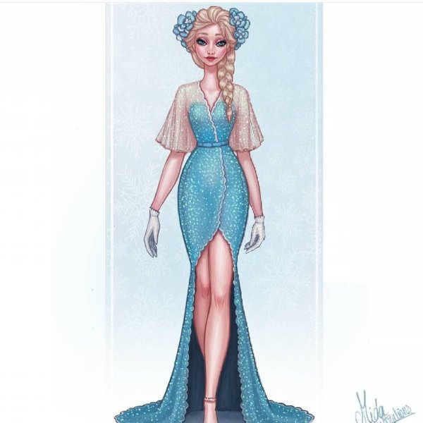 Принцессы Диснея с одеждой