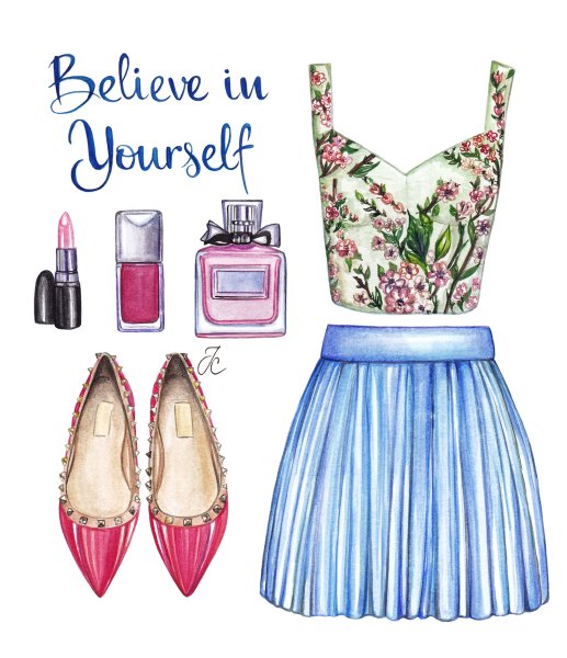 Рисунки одежды для срисовки