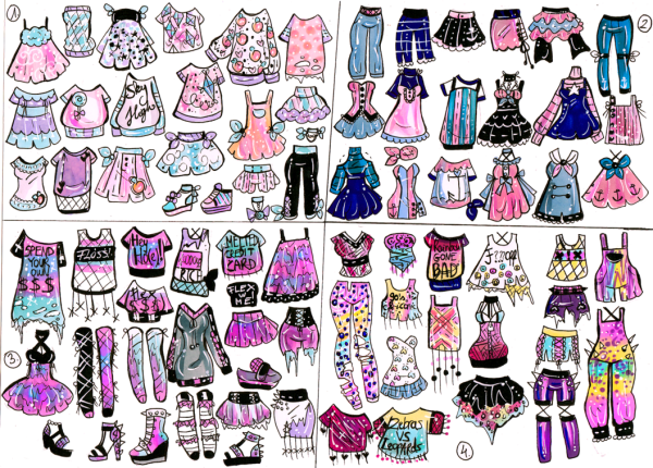 Одежда для распечатки