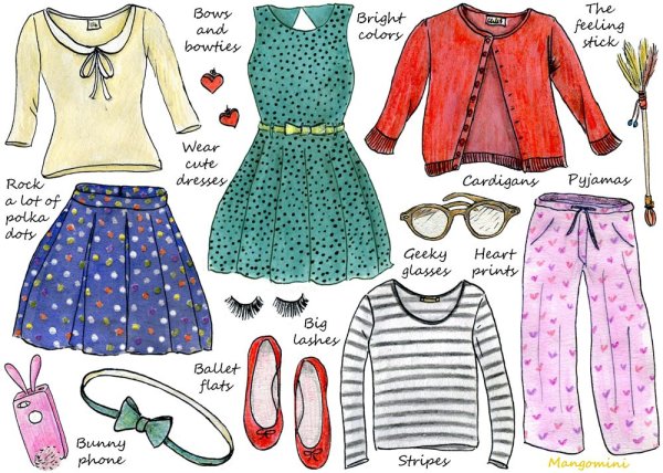 Одежда для срисовки