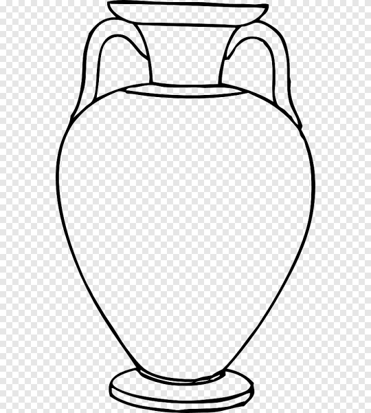 Кувшин раскраска для детей