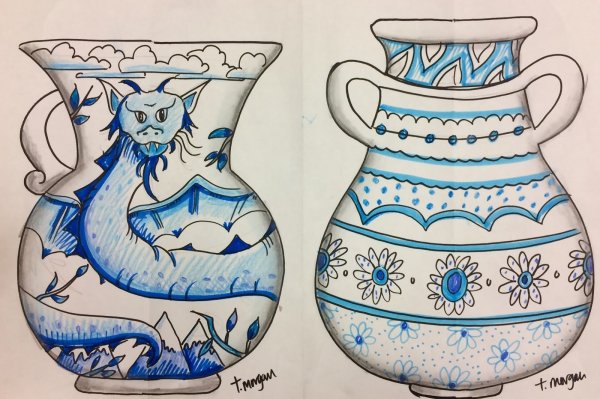 Кувшин рисунок