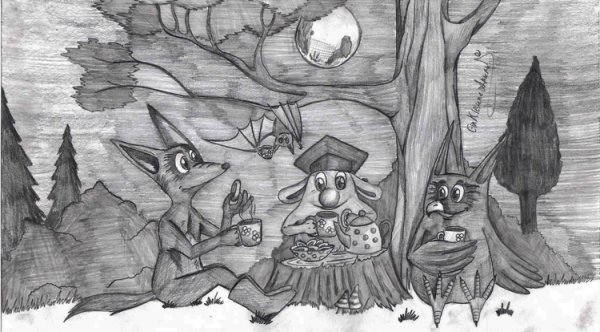 Советский мультик большой ух