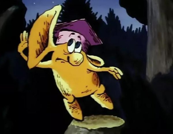 Медузы из мультика большой ух