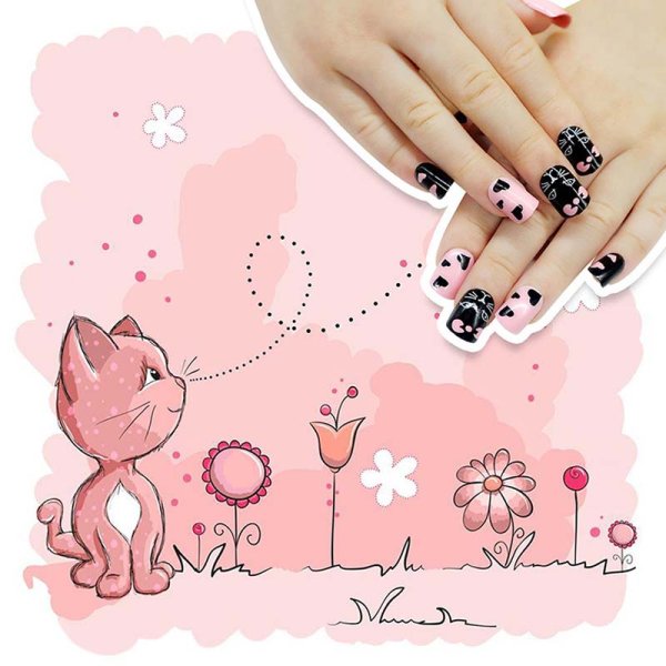 Набор наклеек для ногтей