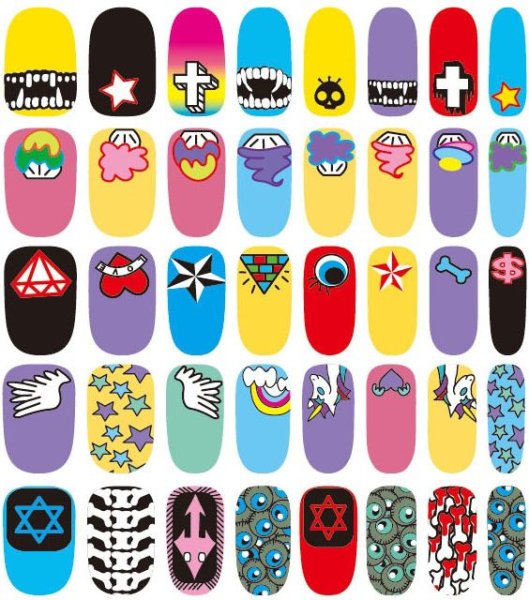 Самые красивые накладные ногти