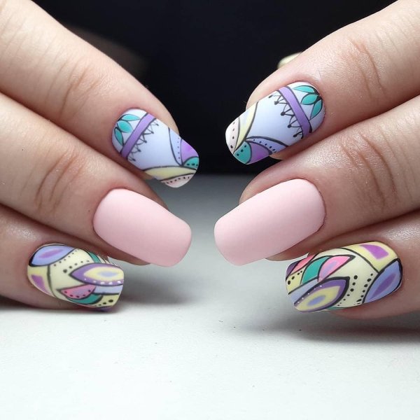 Красивый дизайн ногтей