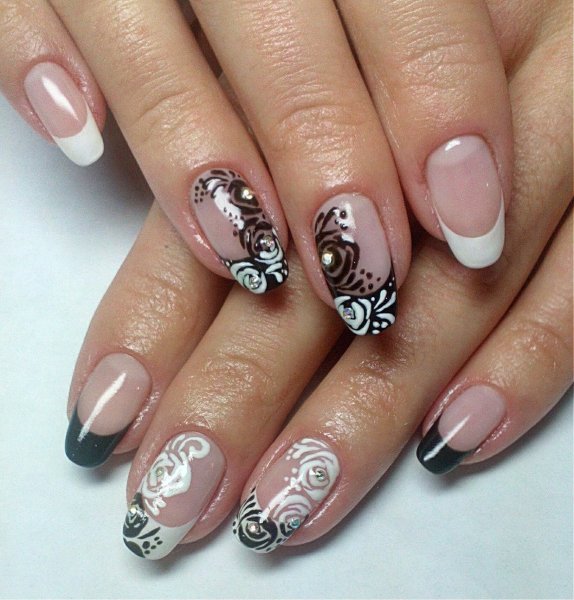 Френч с рисунком