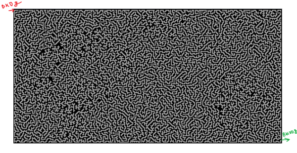 Лабиринт сложный