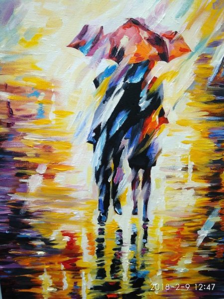 Живопись крупными мазками