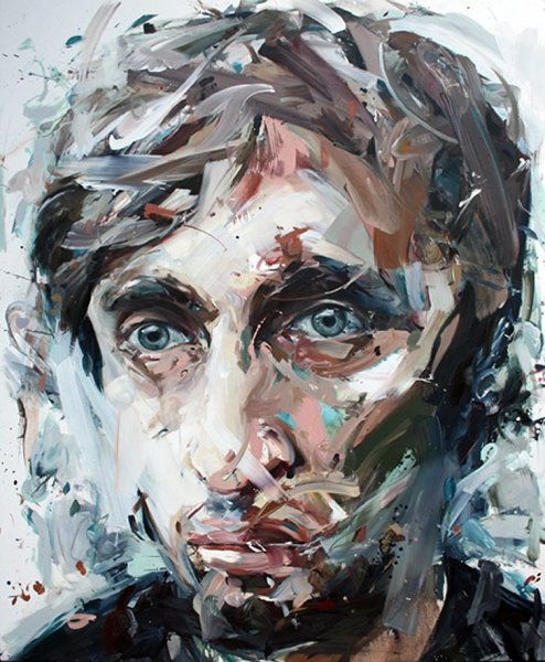 Портрет крупными мазками