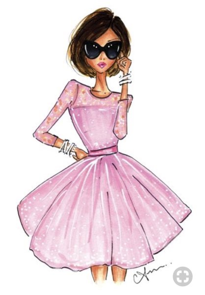 Holly Nichols Fashion иллюстрации