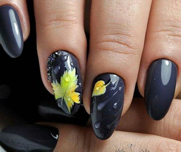 Осенний маникюр