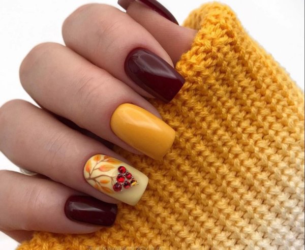 Осенний маникюр